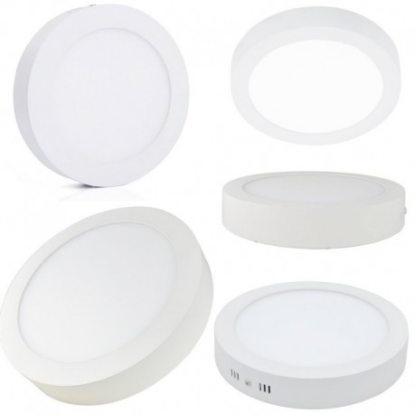 FARO A LED ROTONDO CON DRIVER 6W/12W/18W/24W/30W