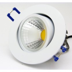 FARO INCASSO MONO LED CON MOLLE 3W/7W/15W/20W