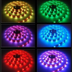 STRIP LED 35X28 60 LED/MT 4,8W MT. 5 LUCE RGB