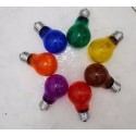 LAMPADA AD INCANDESCENZA GOCCIA E27 COLORATA