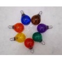 LAMPADA AD INCANDESCENZA SFERA COLORATA E14/E27