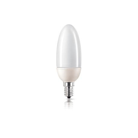LAMPADA OLIVA E14 11W FLUORESCENTE COMPATTA