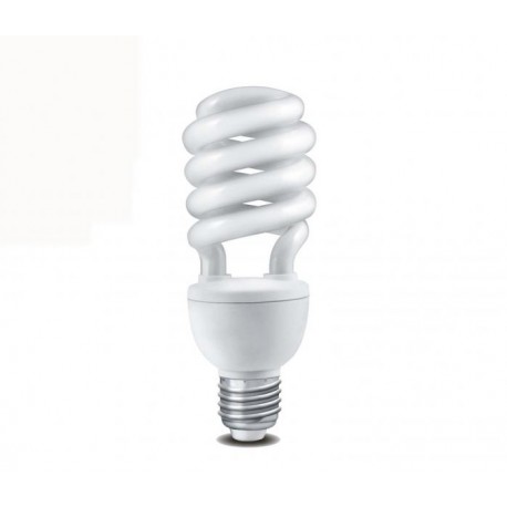LAMPADA SPIRALE E27 FLOURESCENTE COMPATTA LUCE BIANCA/LUCE CALDA