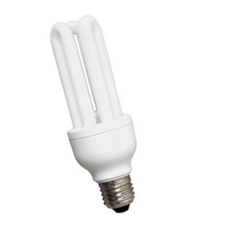 LAMPADA TRE TUBI E27 FLUORESCENTE COMPATTA
