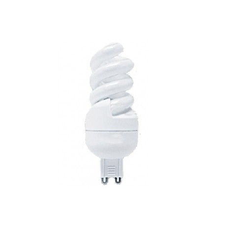 LAMPADA MINISPIRALE G9 8W FLUORESCENTE COMPATTA