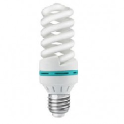 LAMPADA MAXI SPIRALE FLUORESCENTE COMPATTA E27 105W