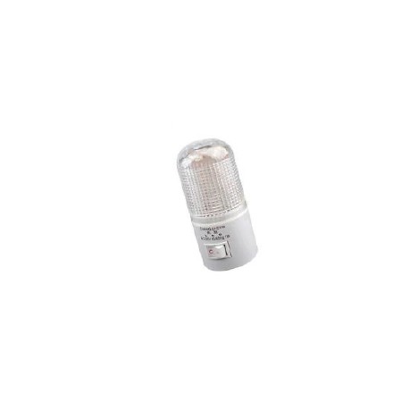 LUCE NOTTURNA CON INTERRUTTORE A LED LUCE BIANCA