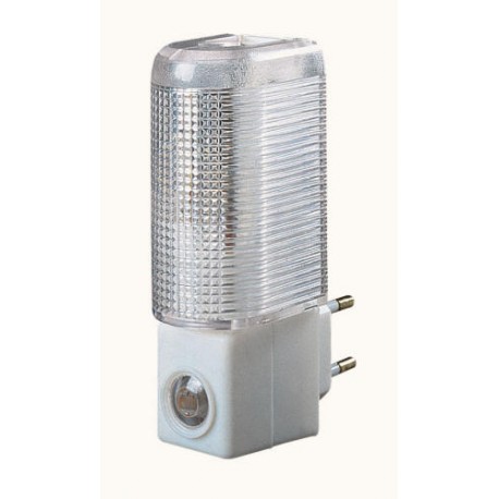 LUCE NOTTURNA CON LAMPADA SOSTITUIBILE ED INTERRUTTORE