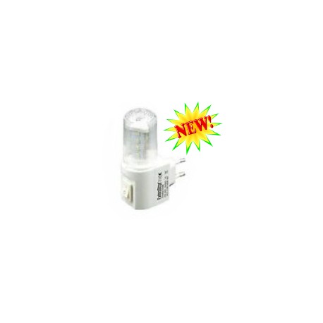 LUCE NOTTURNA MULTI LED + INTERRUTTORE 1W
