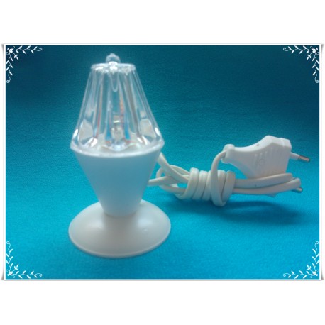 LUCCIOLA A NEON CON CAVO E SPINA 230V.