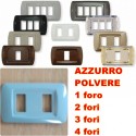 PLACCA AZZURRO POLVERE IN ABS PER SCATOLE RETTANGOLARI SERIE ECLIPSE