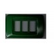 PLACCA VERDE IN ABS PER SCATOLE RETTANGOLARI SERIE ECLIPSE