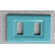 PLACCA TURCHESE IN ABS PER SCATOLE RETTANGOLARI SERIE ELITE
