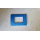 PLACCA BLU CIELO IN ABS PER SCATOLE RETTANGOLARI SERIE SOFT 3/4/6 POSTI