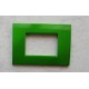 PLACCA VERDE CHIARO IN ABS PER SCATOLE RETTANGOLARI SERIE SOFT 3/4/6 POSTI