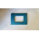 PLACCA VERDE METALESCENTE IN ABS PER SCATOLE RETTANGOLARI SERIE SOFT 3/4/6 POSTI