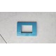 PLACCA TURCHESE IN ABS PER SCATOLE RETTANGOLARI SERIE SOFT 3/4/6 POSTI