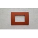 PLACCA COTTO IN ABS PER SCATOLE RETTANGOLARI SERIE SOFT 3/4/6 POSTI