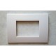 PLACCA BIANCO OPACO IN ABS PER SCATOLE RETTANGOLARI SERIE SOFT
