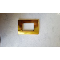 PLACCA ORO LUCIDO IN ABS PER SCATOLE RETTANGOLARI SERIE SOFT