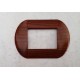 PLACCHE IN ABS COMPATIBILI LIVING INTERNATIONAL ORO CROMO LEGNO PER SCATOLE RETTANGOLARI SERIE GLAMOUR BOMBATA
