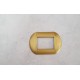 PLACCHE IN ABS COMPATIBILI LIVING INTERNATIONAL ORO CROMO LEGNO PER SCATOLE RETTANGOLARI SERIE GLAMOUR BOMBATA