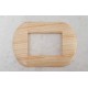 PLACCHE IN ABS COMPATIBILI LIVING INTERNATIONAL ORO CROMO LEGNO PER SCATOLE RETTANGOLARI SERIE GLAMOUR BOMBATA
